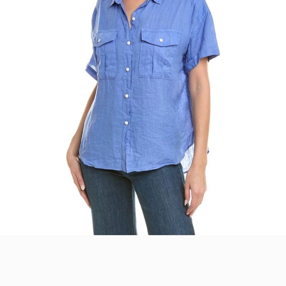 Alex Mill Blue Button Down Shirt Relaxed Fit
